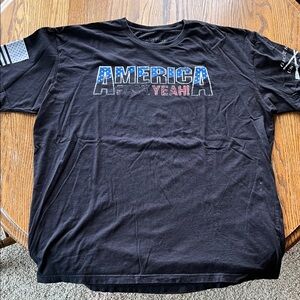 Grunt Style Black 'America Yeah!' T-Shirt
